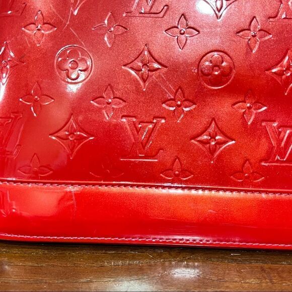 LOUIS VUITTON Vernis Alma GM Pomme D'Amour in excellent condition Y2K fashion - Picture 3 of 14